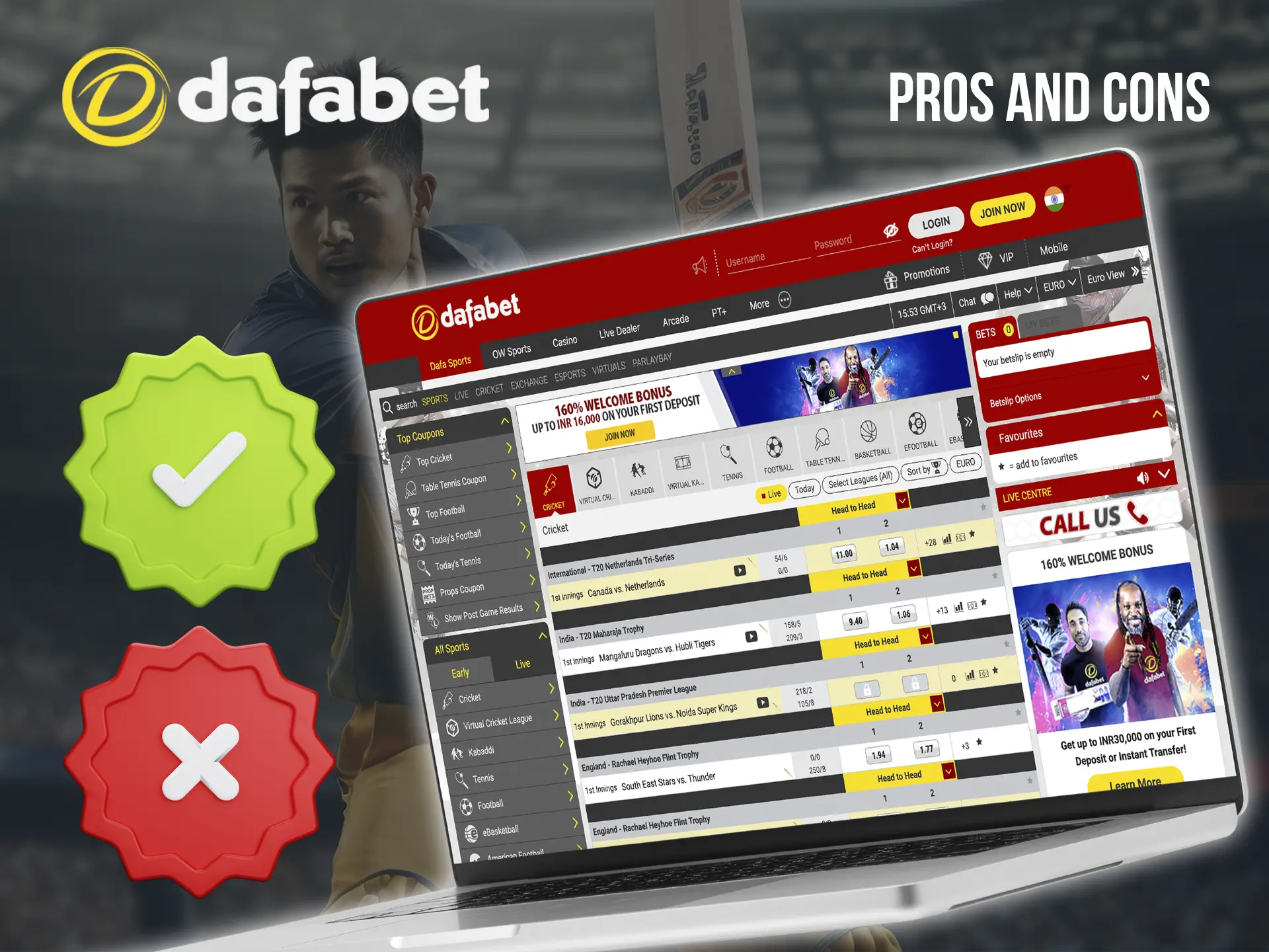 Find out what makes users love Dafabet bookmaker so much.