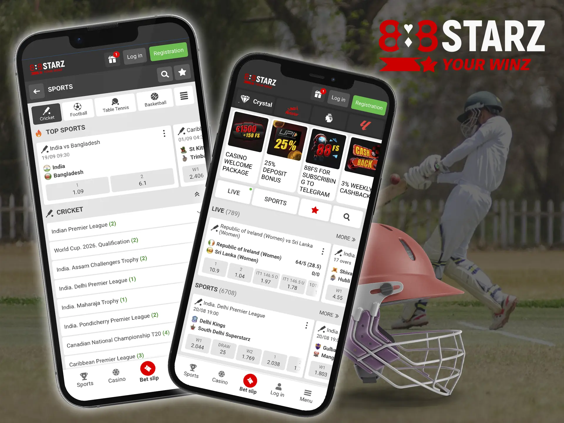 The 888Starz app guarantees users excellent security and is suitable for any device.