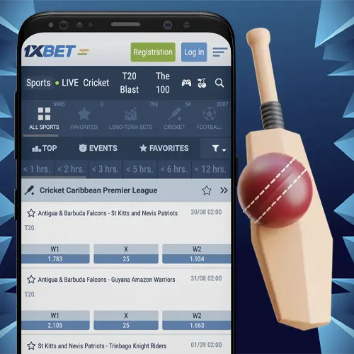 Research the odds and available cricket betting options to determine the best bookmaker for you.