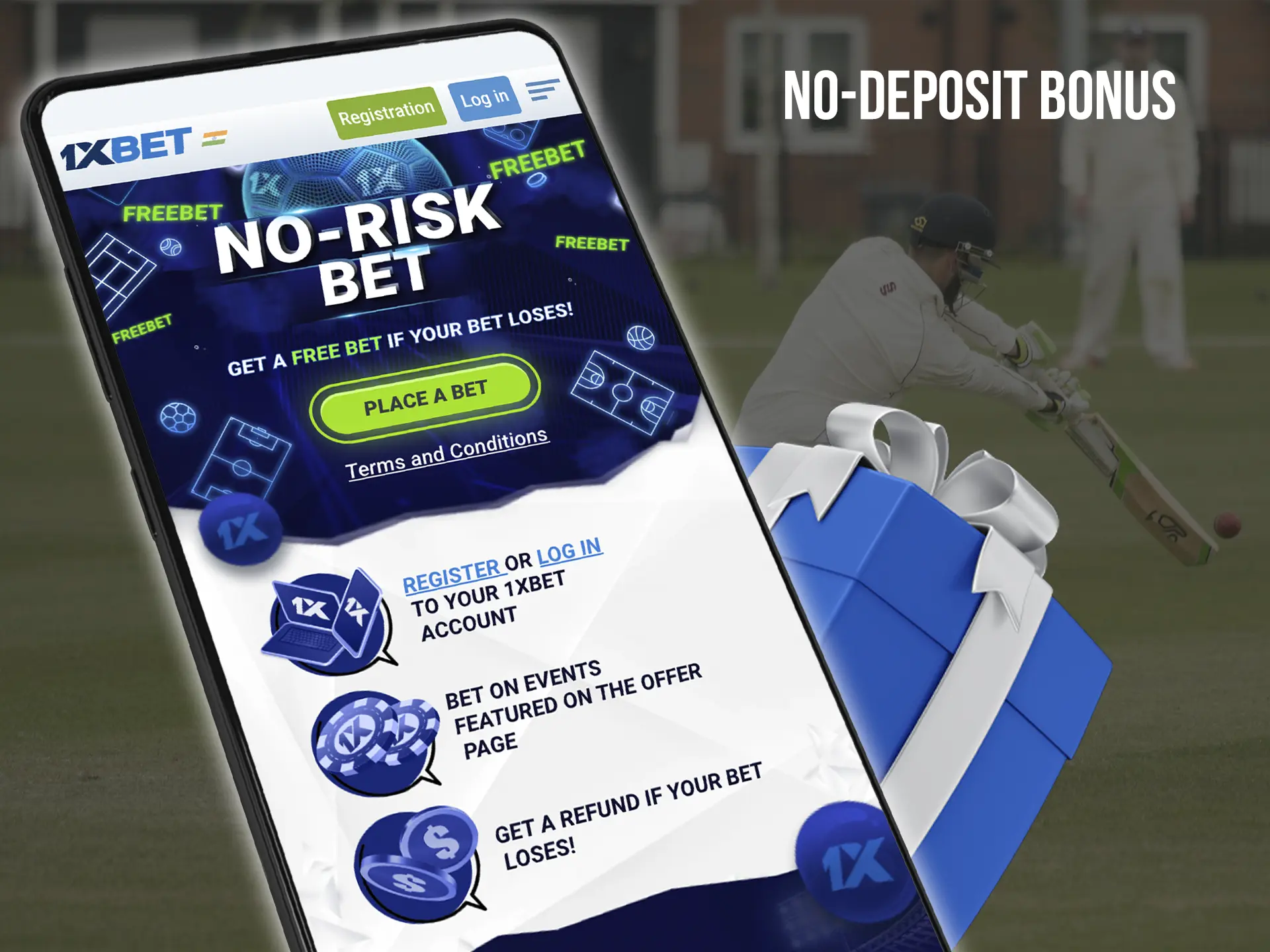 Get the opportunity to play without depositing money thanks to the no-deposit bonus programme from the best bookmakers in India.