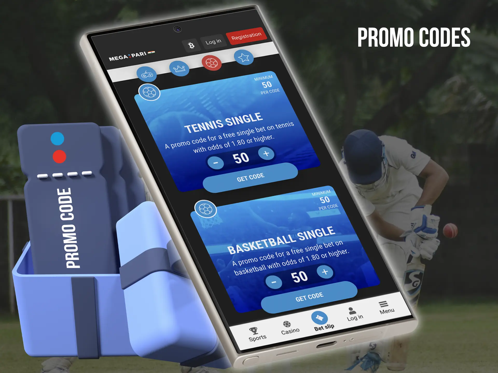 Promo codes significantly increase your first deposit and your chances of winning big.