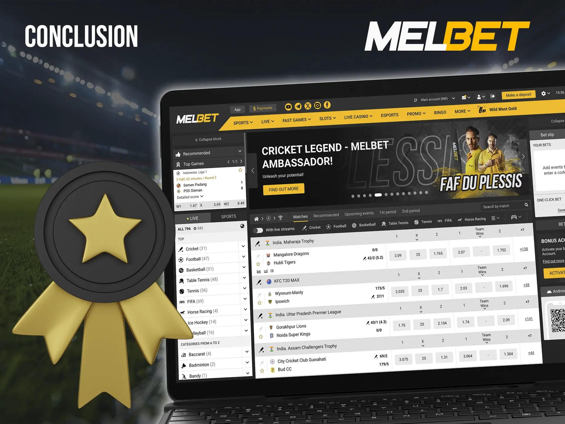 Explore the top benefits and find out why users choose Melbet Casino.