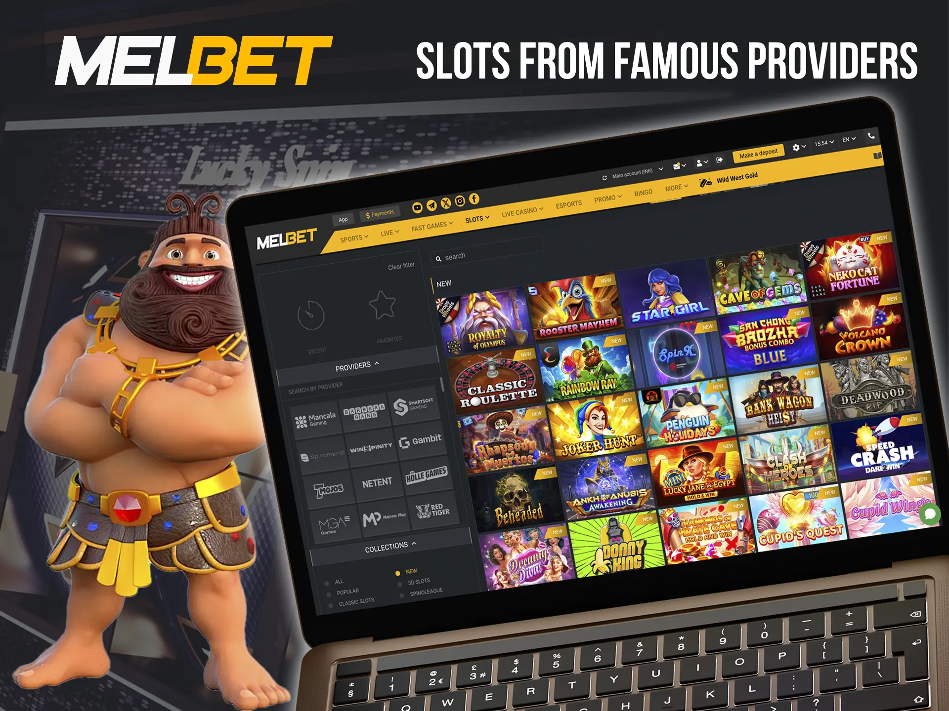 Try your luck and win a big bonus at the best slots from Melbet Casino